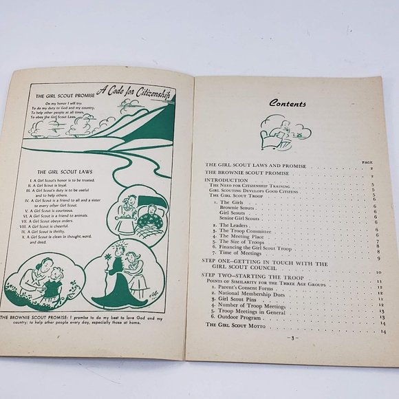 How To Start A Girl Scout Troop Catalog Booklet 1946 - Picture 3 of 5